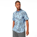 Oakley - Men's Deco Palms Rc Short Sleeve Button Down Shirt (FOA404293 9SA)