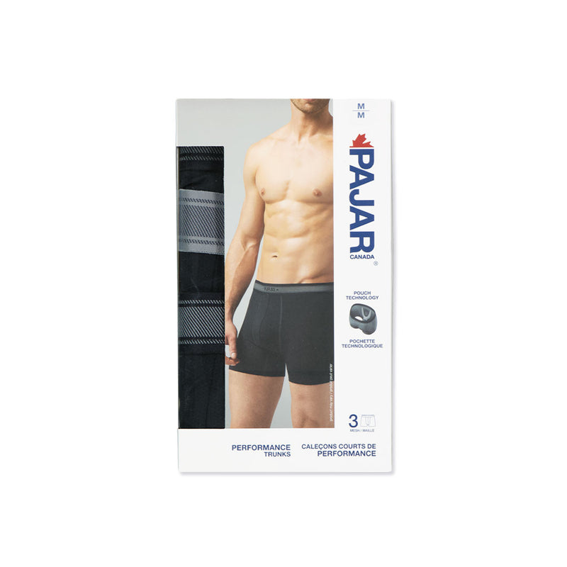 Pajar - Men's 3 Pack Boxer Brief (PAJMUNW007-BLACK)