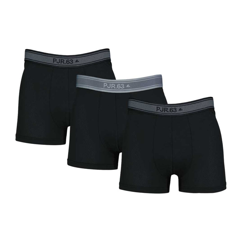 Pajar - Men's 3 Pack Boxer Brief (PAJMUNW007-BLACK)