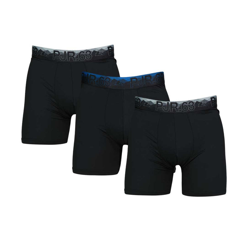 Pajar - Men's 3 Pack Boxer Brief (PAJMUNW008-BLACK)