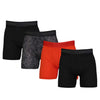 Pajar - Men's 4 Pack Boxer Brief (PAJMUNW005-BLACKBEAUTY)