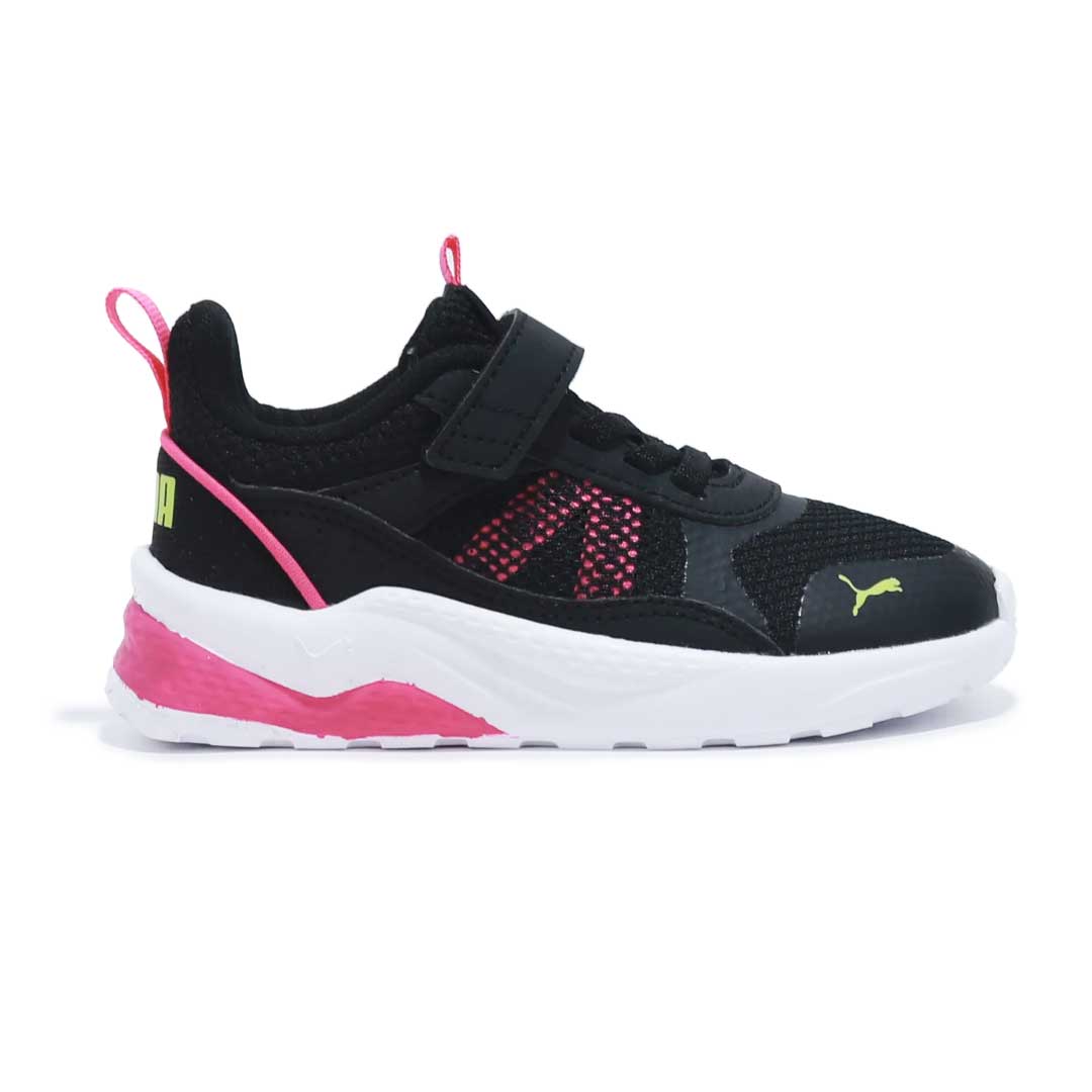 Puma Kids Infant Anzarun 2.0 AC Shoes 390843 05 Blk Pnk Wht 7