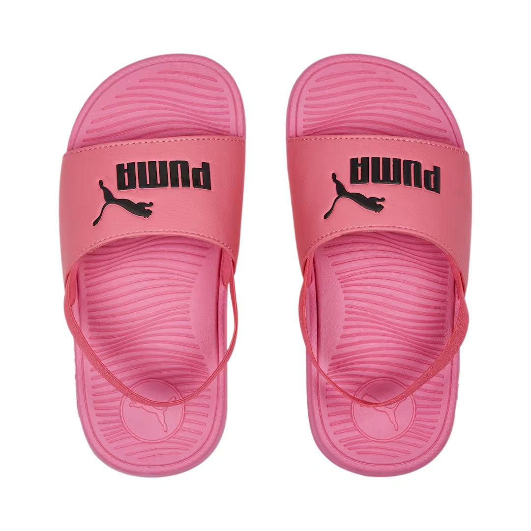 Puma Girls Cool Cat 2.0 Sandal in Pink Black Size 2 Medium