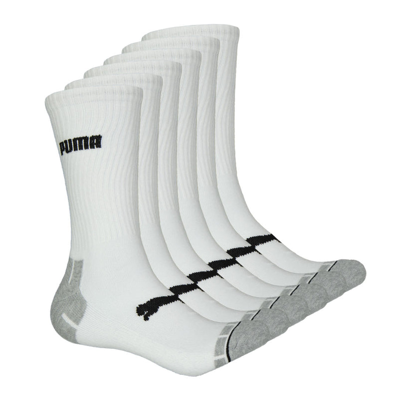 Puma - Men's 6 Pack Crew Socks (P116382 107)