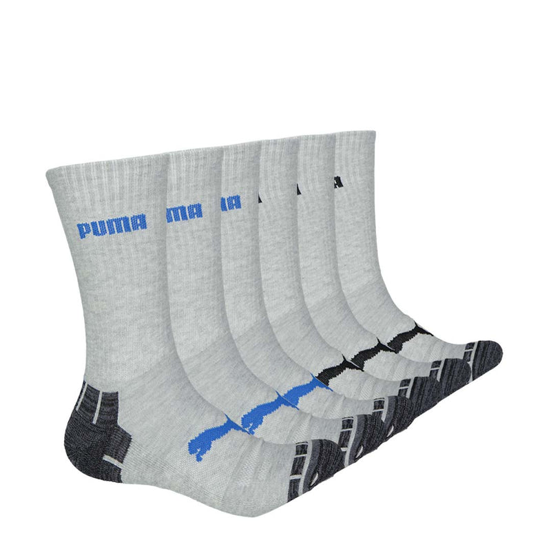 Puma - Men's 6 Pack Crew Socks (P600683 037)