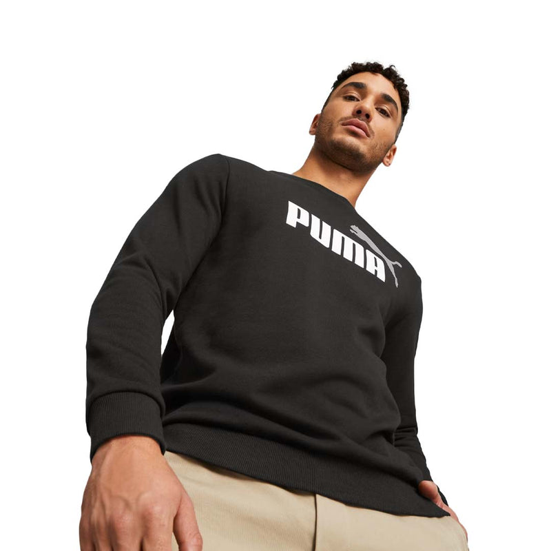 Puma - Essentials 2 Tone Big Logo Crewneck pour hommes (586763 61) 