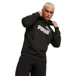 Puma - Sweat à capuche Essentials 2 tons avec grand logo pour homme (586765 61) 