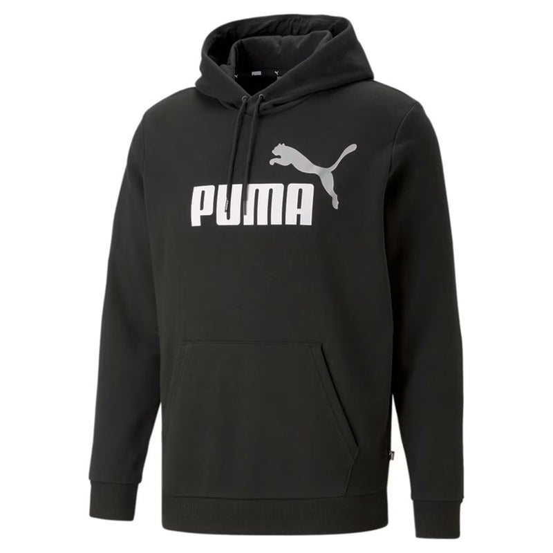 Puma - Sweat à capuche Essentials 2 tons avec grand logo pour homme (586765 61) 