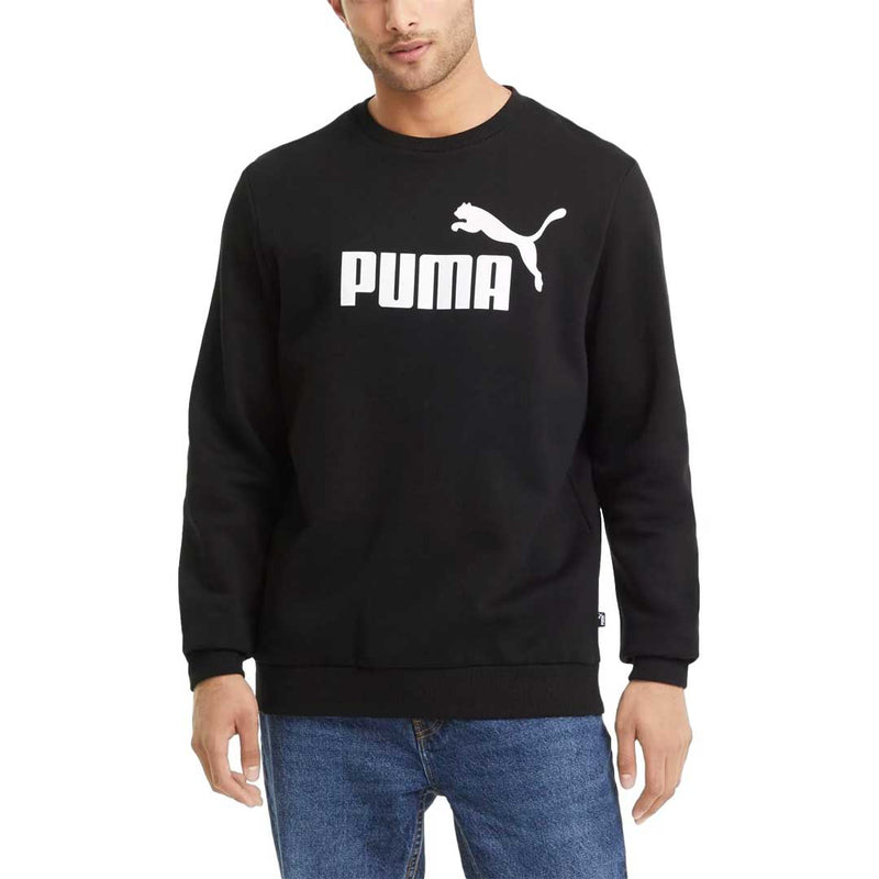 Puma - Men's Essentials Big Logo Crewneck Sweatshirt (586678 01)