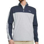 Puma - Men's Momentum Woven Quarter Zip Pullover Sweater (537468 02)