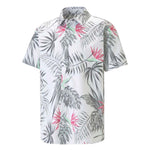 Puma - Men's Puma x PTC Paradise Button Down Golf Shirt (539204 01)