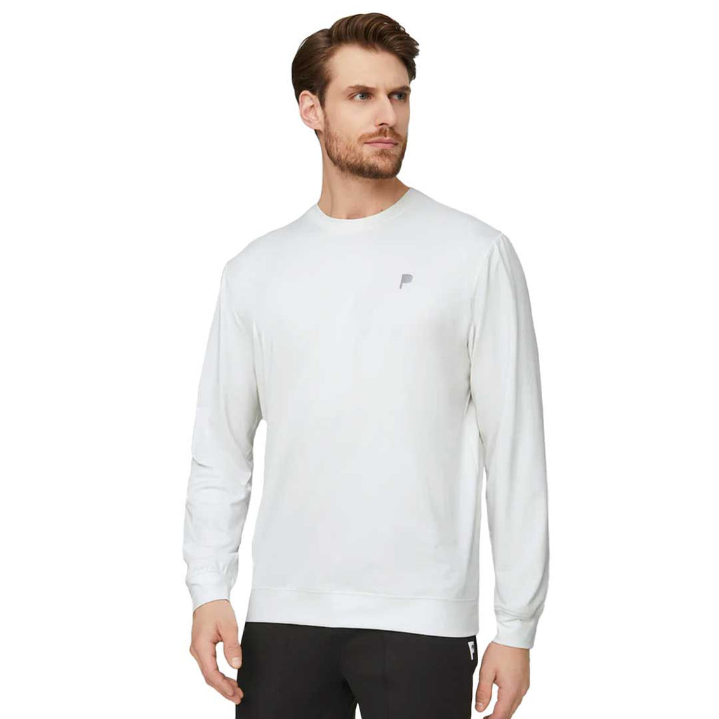 Puma - Sweat-shirt de golf mi-épais à col rond Puma x Palm Tree Crew pour homme (539206 01)