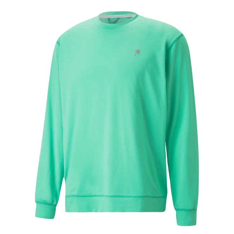 Puma - Men's Puma x Palm Tree Crew Midweight Crewneck Golf Sweatshirt (539206 03)