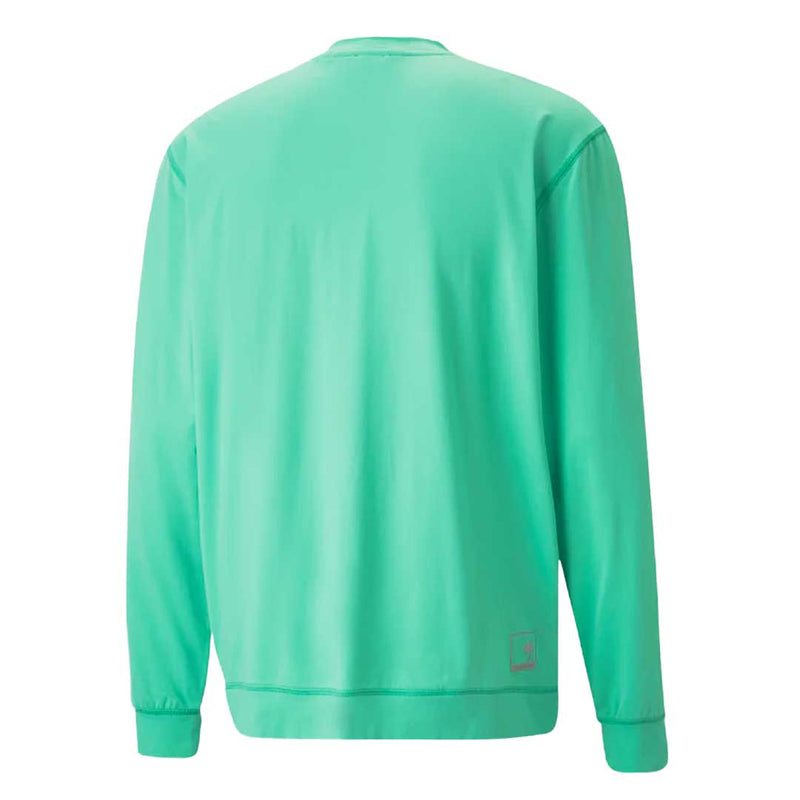 Puma - Men's Puma x Palm Tree Crew Midweight Crewneck Golf Sweatshirt (539206 03)