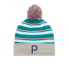 Puma - Women's WRMLBL Stripe Pom Beanie (024809 04)