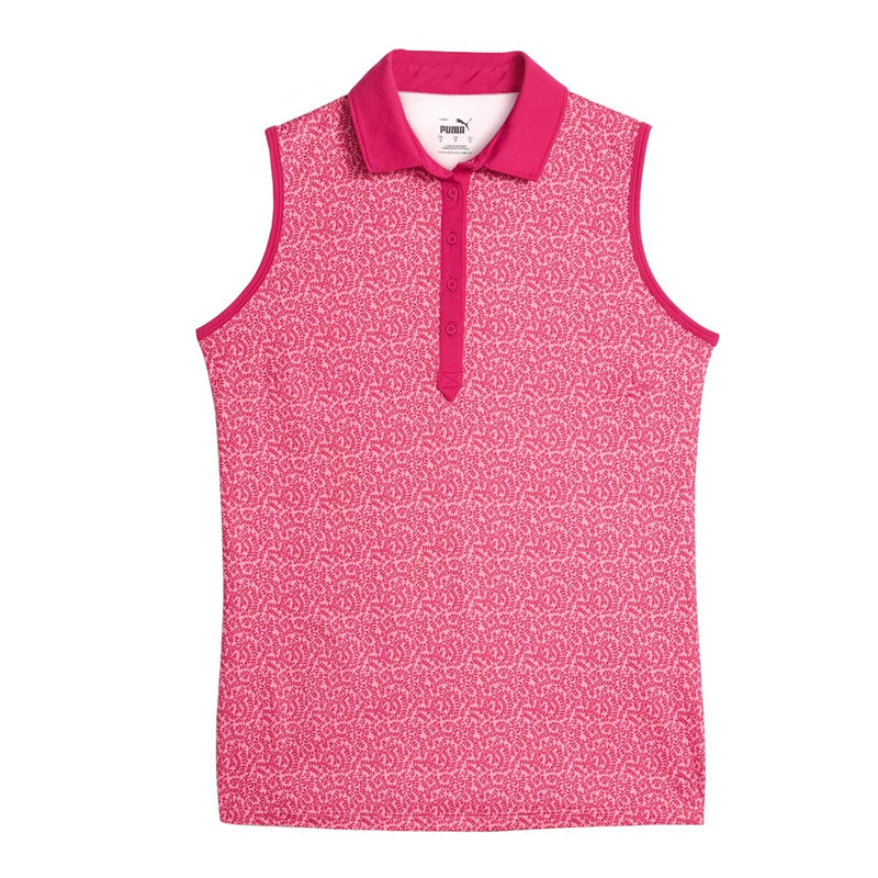 Puma - Women's CLOUDSPUN Valley Sleeveless Golf Polo (621636 04)