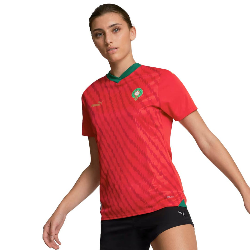 Puma - Women's FRMF Morocco 23/24 World Cup Home Replica Jersey (774647 01)