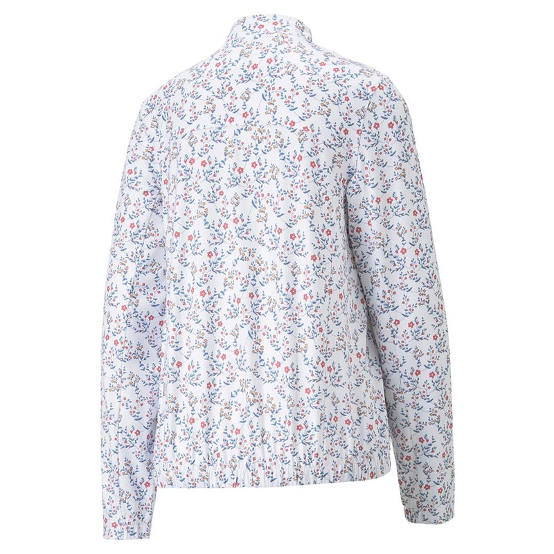 Puma - Micro Floral Cloudspun 1/4 Zip pour femme (539100 01) 