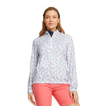 Puma - Micro Floral Cloudspun 1/4 Zip pour femme (539100 01) 