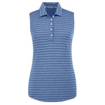 Puma - Polo sans manches Rotation Stripe pour femme (597222 04)