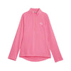 Puma - Girls' (Junior) Quarter Zip Pull Over Sweater (578141 12)