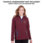 North End - Women's Quest Stretch 1/4 Zip (NE401W MD)