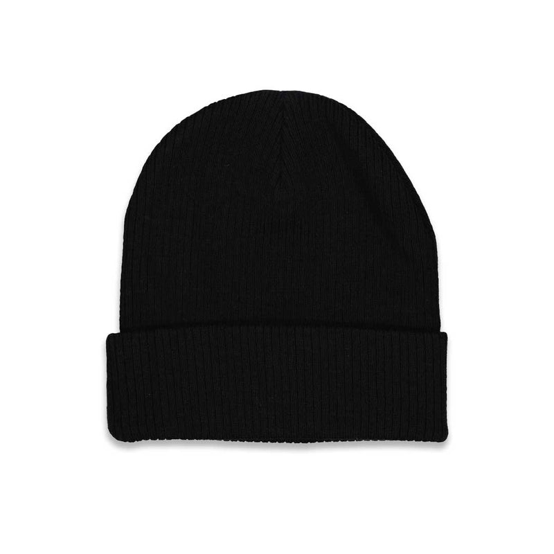 Russel Athletic- Men's Acrylic Chenille Cuffed Beanie (RARU056MHBLC1WN 00BLK)