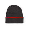 Russel Athletic- Men's Acrylic Cuff Stripe Beanie (RARU08HMHBLC1WN 05HTR)