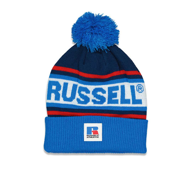 Russell Athletic - Court Pom Beanie (RARU04CMHBLC1WN 41NVY)