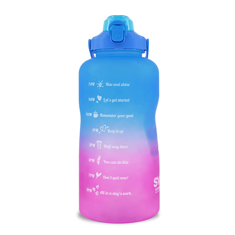 SVP Sports - 128oz Hydration Water Bottle (128OZ-BLUPUR)