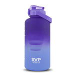 SVP Sports - Bouteille d'eau d'hydratation de 128 oz (128OZ-PURBLU) 