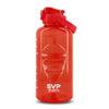 SVP Sports - 128oz Hydration Water Bottle (128OZ-REDCLEAR)