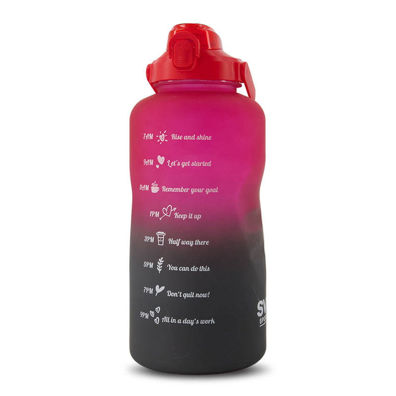 SVP Sports - 128oz Hydration Water Bottle (128OZ-REDGRY)