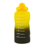 SVP Sports - Bouteille d'eau d'hydratation de 128 oz (128OZ-YLWBLK) 