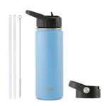 SVP Sports - 18oz Insulated Thermal Bottle - Hot & Cold (18OZ-SVP-CAROLINABLU)