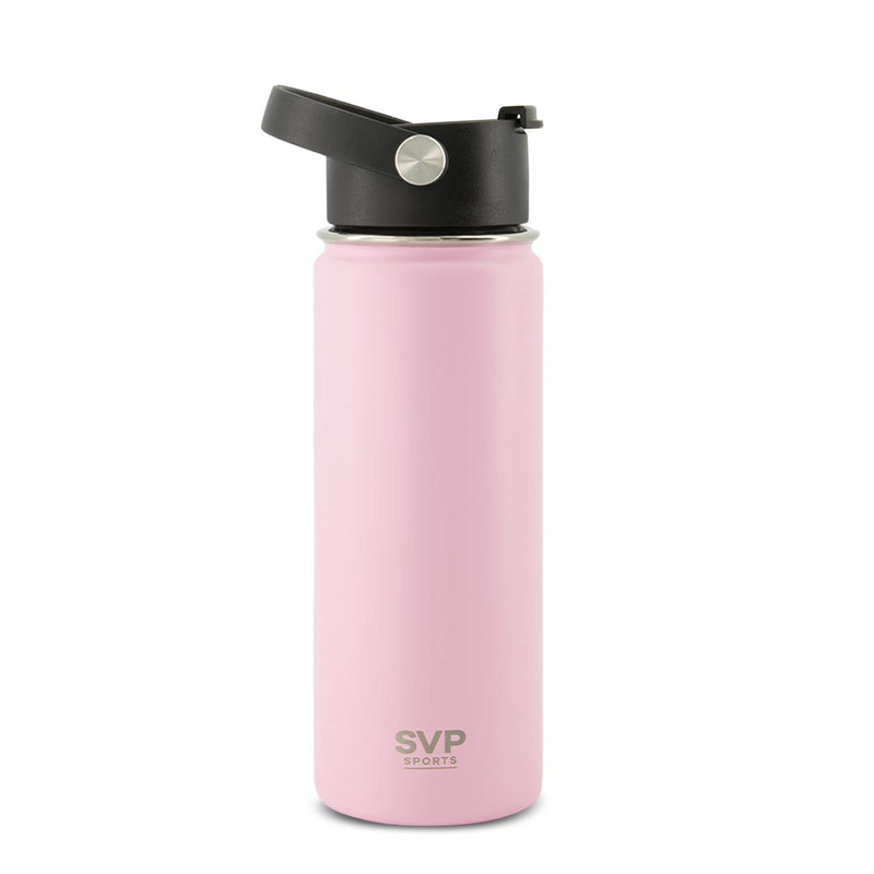 SVP Sports - 18oz Insulated Thermal Bottle - Hot & Cold (18OZ-SVP-PNK)