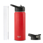 SVP Sports - 18oz Insulated Thermal Bottle - Hot & Cold (18OZ-SVP-RED)