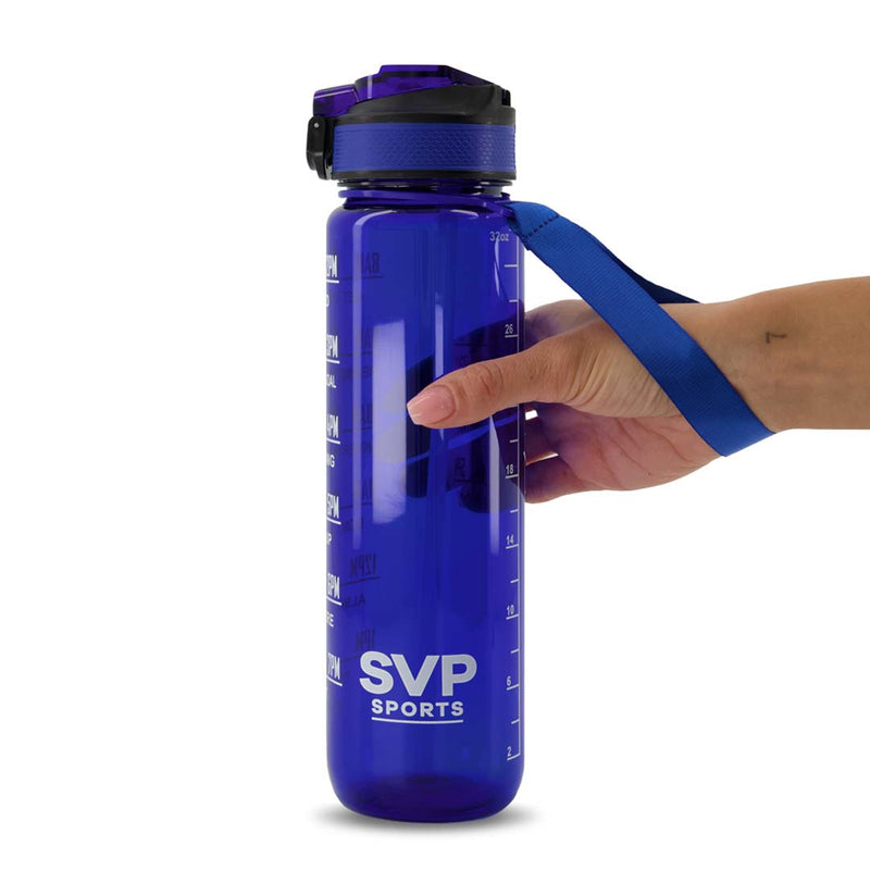 SVP Sports - 32oz Hydration Water Bottle (32OZ-BLUCLEAR)