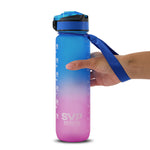 SVP Sports - Bouteille d'eau d'hydratation de 32 oz (32 OZ-BLUPUR) 