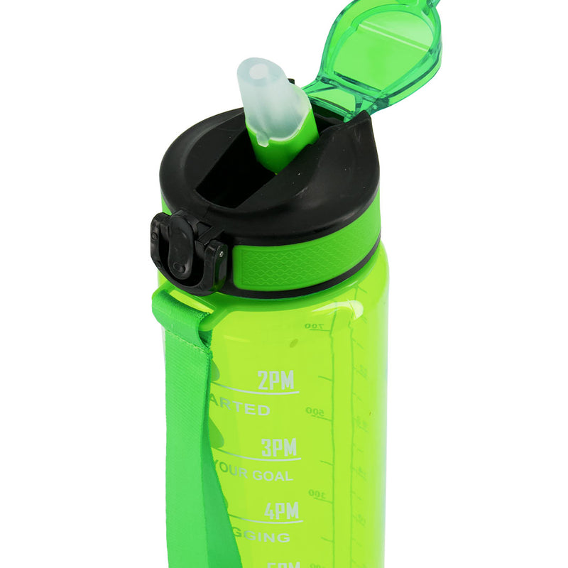 SVP Sports - Bouteille d'eau d'hydratation de 32 oz (32OZ-GRNCLEAR) 