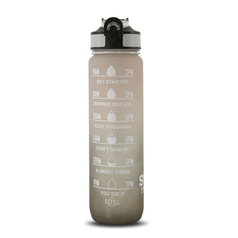 SVP Sports - 32oz Hydration Water Bottle (32OZ-GRYBLK)