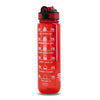 SVP Sports - Bouteille d'eau d'hydratation de 32 oz (32 OZ-REDCLEAR) 