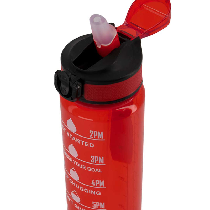 SVP Sports - Bouteille d'eau d'hydratation de 32 oz (32 OZ-REDCLEAR) 