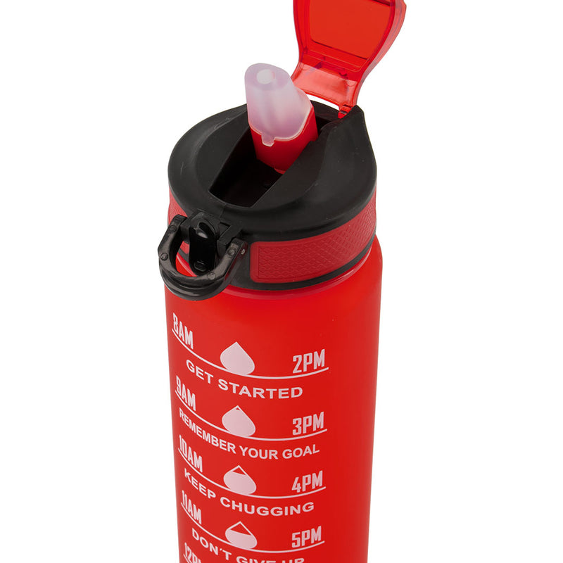 SVP Sports - Bouteille d'eau d'hydratation de 32 oz (32 OZ-ROUGE) 