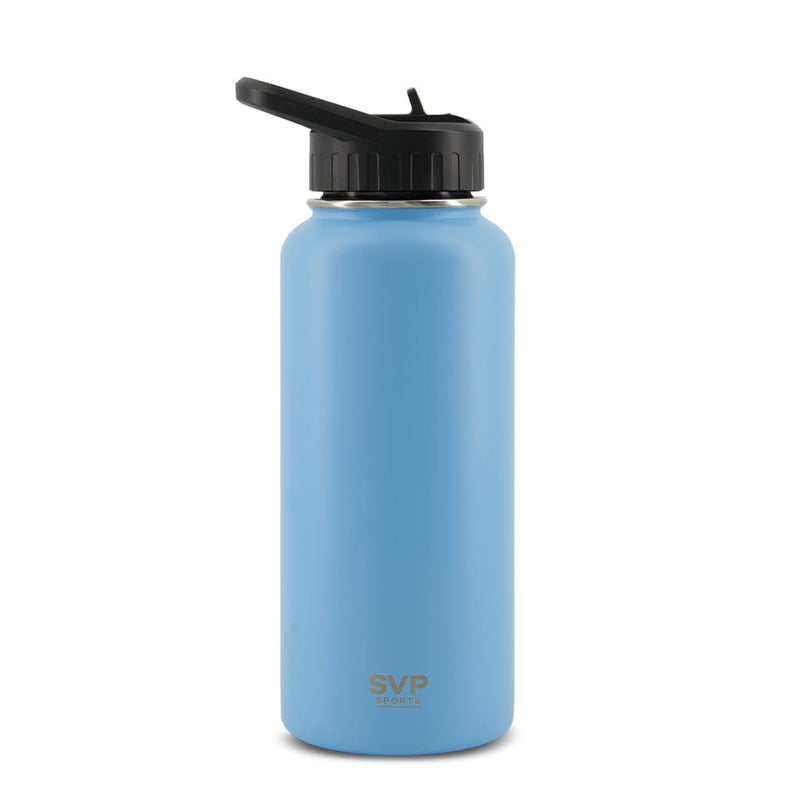 SVP Sports - 32oz Insulated Thermal Bottle - Hydra Sport (32OZ-SVP-CAROLINABLU)