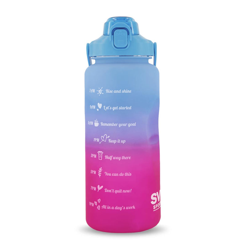 SVP Sports - 64oz Hydration Water Bottle (64OZ-BLUPNK)