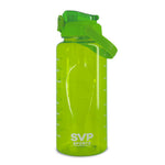 SVP Sports - Bouteille d'eau d'hydratation de 64 oz (64OZ-GRNCLEAR) 