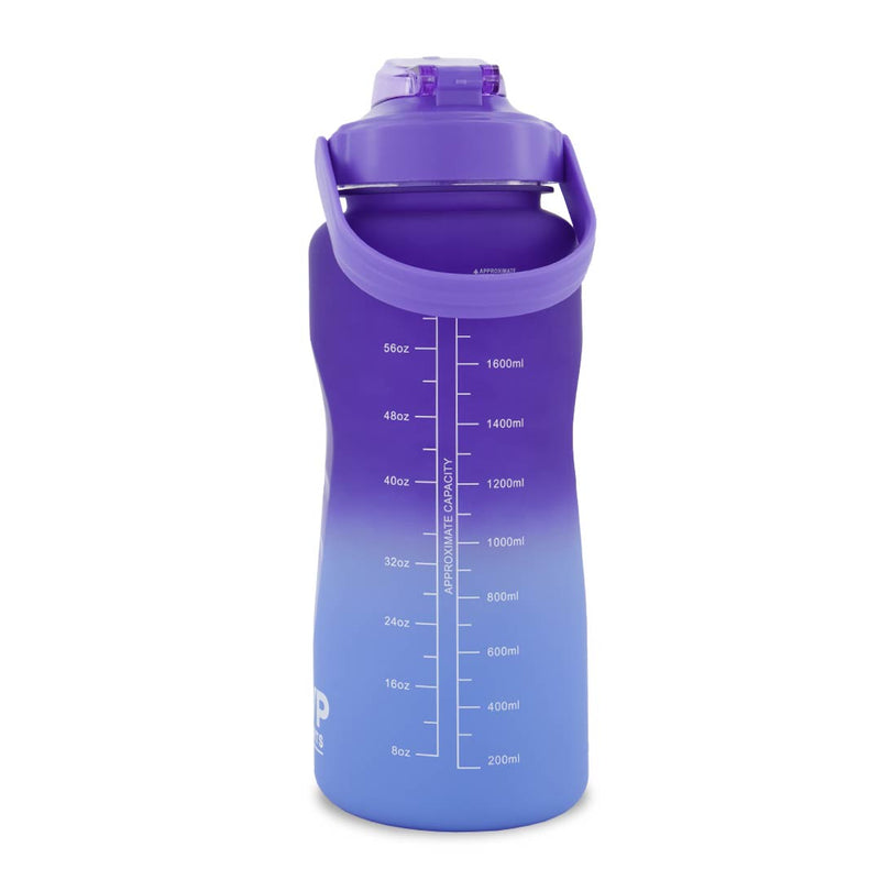 SVP Sports - Bouteille d'eau d'hydratation de 64 oz (64OZ-PURBLU) 