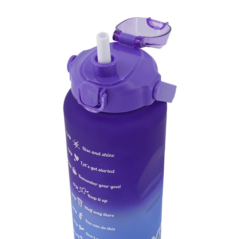 SVP Sports - Bouteille d'eau d'hydratation de 64 oz (64OZ-PURBLU) 