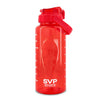 SVP Sports - 64oz Hydration Water Bottle (64OZ-REDCLEAR)